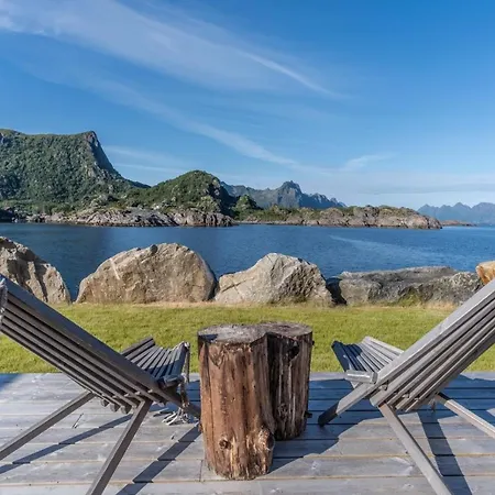 Nytt Hus Med Topp Standard Ved Havet Vakantiehuis Kabelvåg