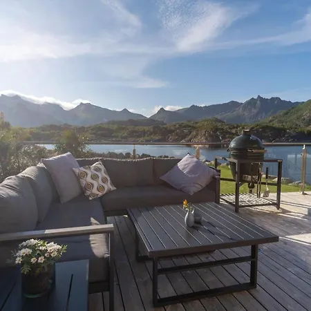 Nytt Hus Med Topp Standard Ved Havet Vakantiehuis Kabelvåg